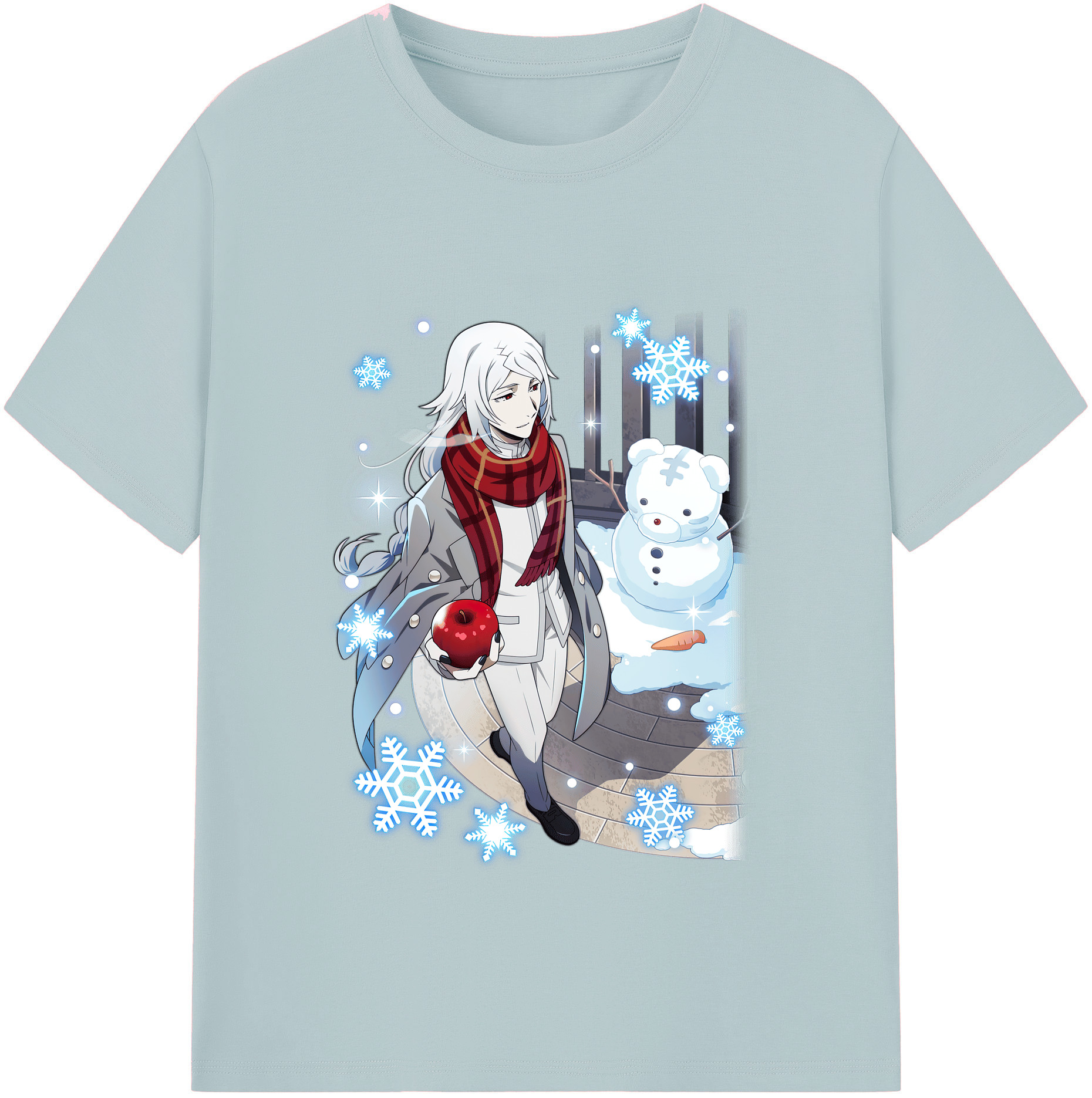 （画像用） 文豪ストレイドッグス Bungo Stray Dogs 綿100％半袖Tシャツ（フロントプリント）